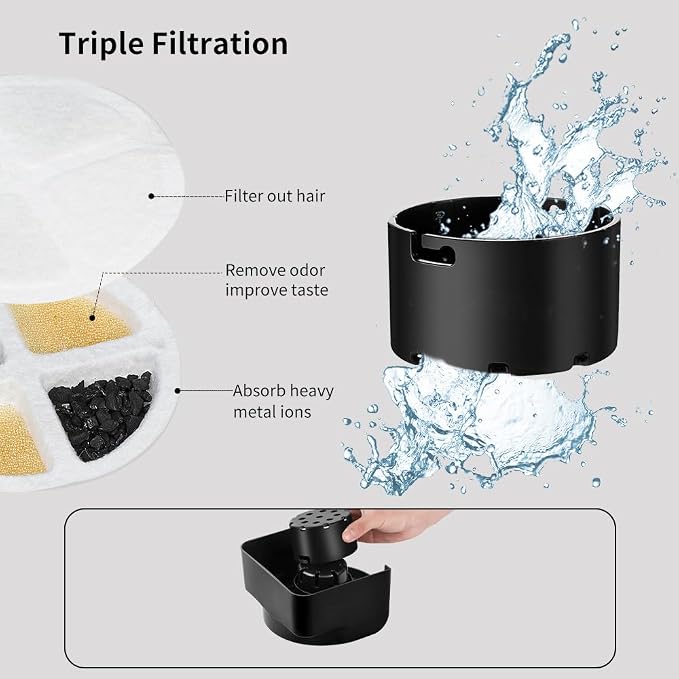 Marchul 1.9 Gallon Dog Water Dispenser, Large Dog Water Bowl Dispenser - Image 3