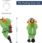 onesimcr Floating Fish Tank Decorations, Aquarium Decorations, Lovely Diver - Image 3