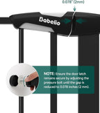 Babelio 36" Tall Upgraded Baby Gate - Image 9