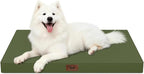 Outdoor Large Washable Dog Bed, Orthopedic Egg Crate Foam Dog Crate Mat by TailStories