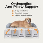 Large Dog Bed Orthopedic Washable - Image 2