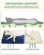 KSIIA Orthopedic Dog Crate Bed Waterproof Dog beds - Image 2