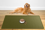 48" x 32" Largest Pet Food Mat, XXXL Silicone Dog Mats by WelcometoULTIBE