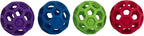 JW Hol-ee Roller Dog Fetch Treat Dispenser Puzzle Ball; Mini 1.75 Inch Diameter - Image 5