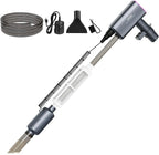 Cordless Aquarium Gravel Cleaner Vacuum: 6-in-1 Electric Fish Tank Cleaner by HACPUT