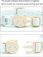 Cat Collar-2 Pack Cat Collar Black and White Linnet - Image 3
