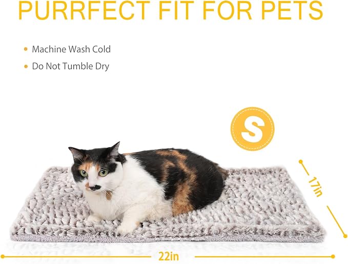 Self Heating Cat Pad Self Warming Cat Bed 22" x 17" Thermal Mat Extra Warm Pet - Image 5