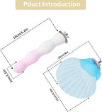 Bird Perches for Cage, Abrasive Surface High Calcium Mineral Parrot Perch Stand - Image 7