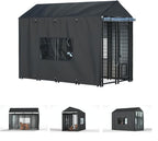 Outdoor Dog Kennel Cover by LYBOSH