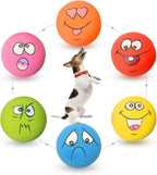 Latex Dog Squeaky Toys Rubber Soft Dog Toys Chewing Squeaky Toy Fetch Play by HOLYSTEEDDogFunMaker
