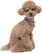 Reflective Dog Collar for Small Dogs Cats, Cute Leopard Style Adjustable - Image 2