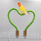 2 Pack Bird Hemp Rope Perch Swing, Bird Cage Stand Pole Accessories, Paw - Image 5