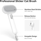 Aumuca Cat Brush for Shedding, Cat Brushes for Indoor Cats, Cat Brush for Long - Image 2