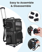 Double-Compartment Pet Carrier Backpack - Image 5