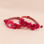 2 Pack Cat Collar Pink Floral - Image 3