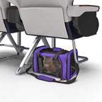 Henkelion Pet Carrier for Small Medium Cats Dogs Puppies up to 15 Lbs, Airline - Image 4
