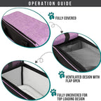 PetAmi Dog Purse Carrier for Small Dogs, Airline Approved Soft Sided Pet Carrier - Image 3