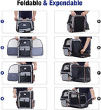 Lekebobor Extra Large Cat Backpack Carrier Expandable Pet Carrier Backpack - Image 7