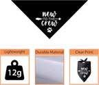New to The Crew Dog Bandana New Puppy Announcement Gift - Image 3