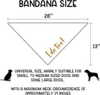 Engagement Gifts I do Too! Dog Bandana Pet Scarf Wedding Photo Prop Pet - Image 2