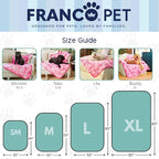 Franco Pet Barbie Super Soft Cozy Waterproof Sherpa-Backed Blanket Throw - Image 3