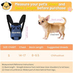 Inspack Dog Backpack Carrier/Cat Carrier, Adjustable Pet Front Carriers Travel - Image 2