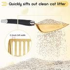 Stainless Steel Cat Litter Scoop, Metal Cat Litter Scoop, Kitty Metal Scooper - Image 4