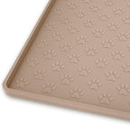 Ptlom Dog Food Mat Anti-Slip Bowl Mats by PTLOM