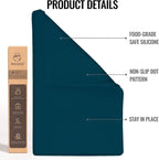 MateeyLife Dog & Cat Food Mat, Waterproof & Nonslip Silicone Feeding Mats - Image 2