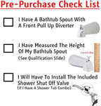 Wondurdog Bathtub Spout and Garden Hose Attachment Dog Wash Kit w/Splash Shield - Image 5