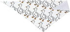 Silly Goose on The Loose Triangle Dog Bandana, Summer Bandana Funny Triangle - Image 4