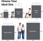 LOOBANI Waterproof Dog Blanket for Couch: Reversible Flannel Bed Blanket for - Image 4