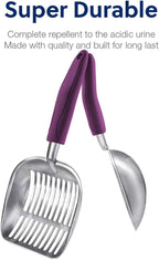 WePet Cat Litter Scoop, Aluminum Alloy Sifter, Kitty Metal Scooper, Deep Shovel - Image 5