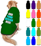Custom Dog Clothes with Photo Name Logo Personalized Dog Sweaters by Mynvzrk