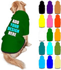 Customized Dog Hoodie with Name Logo Personalized Text Soft & Warm by Mynvzrk