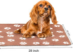 Comsmart Dog Blankets for Small Dogs, 6 Pack Puppy Blanket Cute Paw Print Pet - Image 3