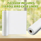 100 ft x 11 Inch Bird Cage Liner Disposable Cages Cushion Pad Mat Precut - Image 3