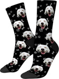 D-Story Custom Face Socks, Personalized Photo Picture on Socks, Unisex Athletic by Enjoy-yjl