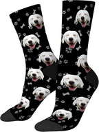 D-Story Custom Face Socks, Personalized Photo Picture on Socks, Unisex Athletic by Enjoy-yjl