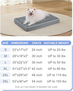 KSIIA Dog Bed for Crate Pad Waterproof for Small Dogs - Image 6