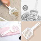 2 Pack Cat Litter Scoop Non-Stick Cat Sifting Litter Scoop Shovel - Image 9
