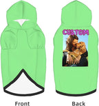 Custom Dog Hoodie Add Your Design Soft & Warm Personalized Photo Text Logo Name - Image 5