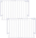 Cumbor 2 Pack 29.2-43" No Bottom Bar Baby Gate by Cumbor