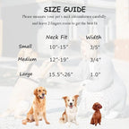 Soft Cotton Dog Collar with Metal Buckle Adjustable Heavy Duty Comfy Corduroy - Image 7