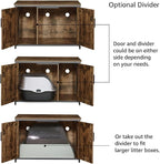 unipaws Top Opening Cat Litter Box Enclosure, Friendly to Elderly People - Image 5