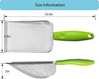 3PCS Stainless Steel Cat Litter Scoop, Litter Cleaner Corner Scoop Sand Sifter - Image 2