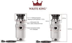 Waste King Garbage Disposal for Kitchen Sink - Image 4