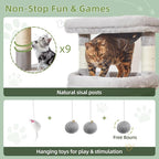 Taoqimiao 71 Inches Cat Tree for Large Cats 20lbs+, 3 Giant Perches, Widened - Image 5