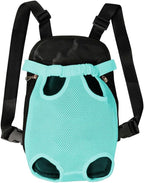 FEimaX Dog Carrier Backpack Pet Legs Out Front Cat Travel Bag, Adjustable Puppy - Image 2