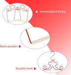 Hummingbird Swings 4 Pack, Rust Resistant Metal Frame - Image 3